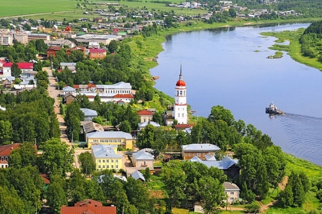 Тотьма фотографии города