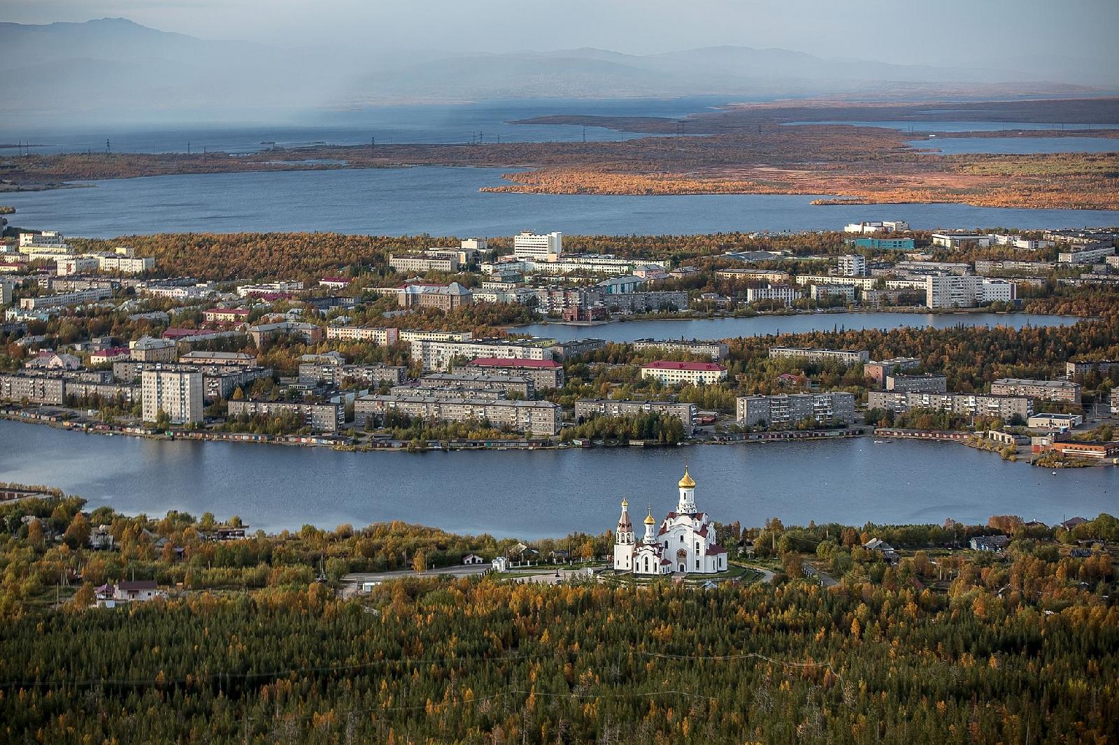 мончегорск набережная имандры