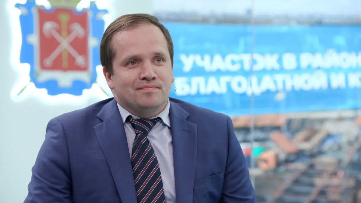 Депутат Законодательного собрания Санкт-Петербурга Андрей Рябоконь 