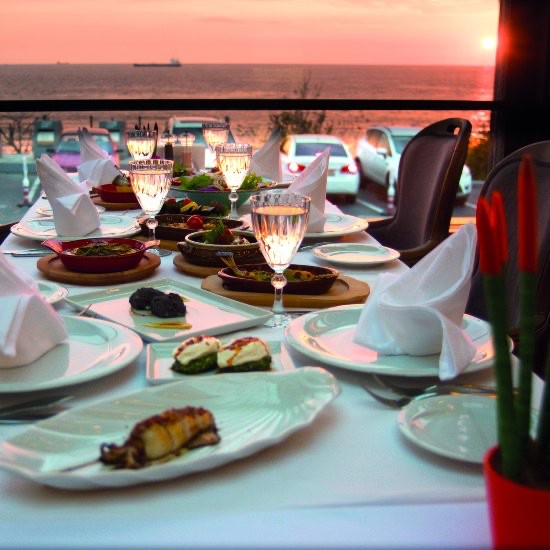 Ресторан Aqua Florya в Турции